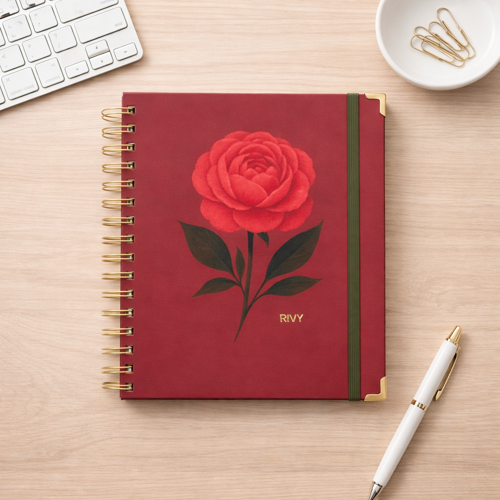 Planner 2026 - Peônia