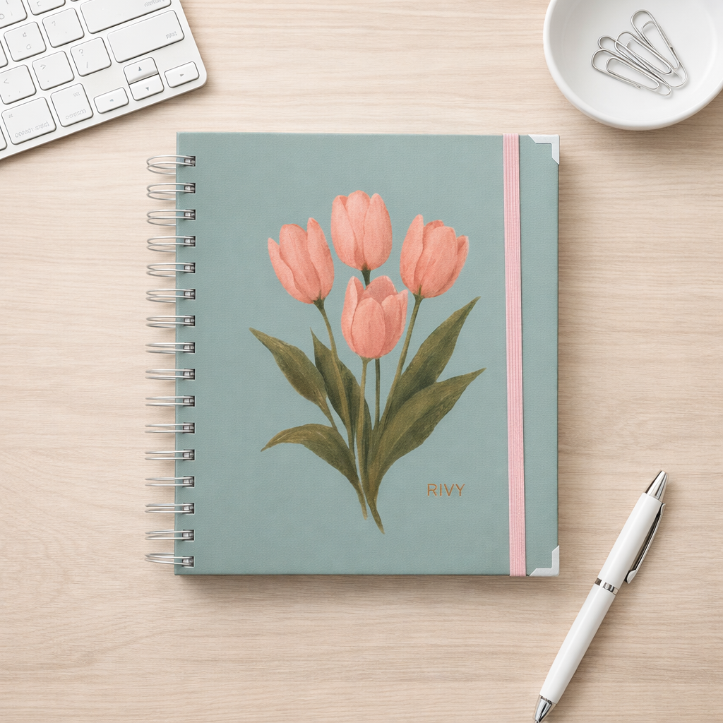 Planner 2026 - Tulipas