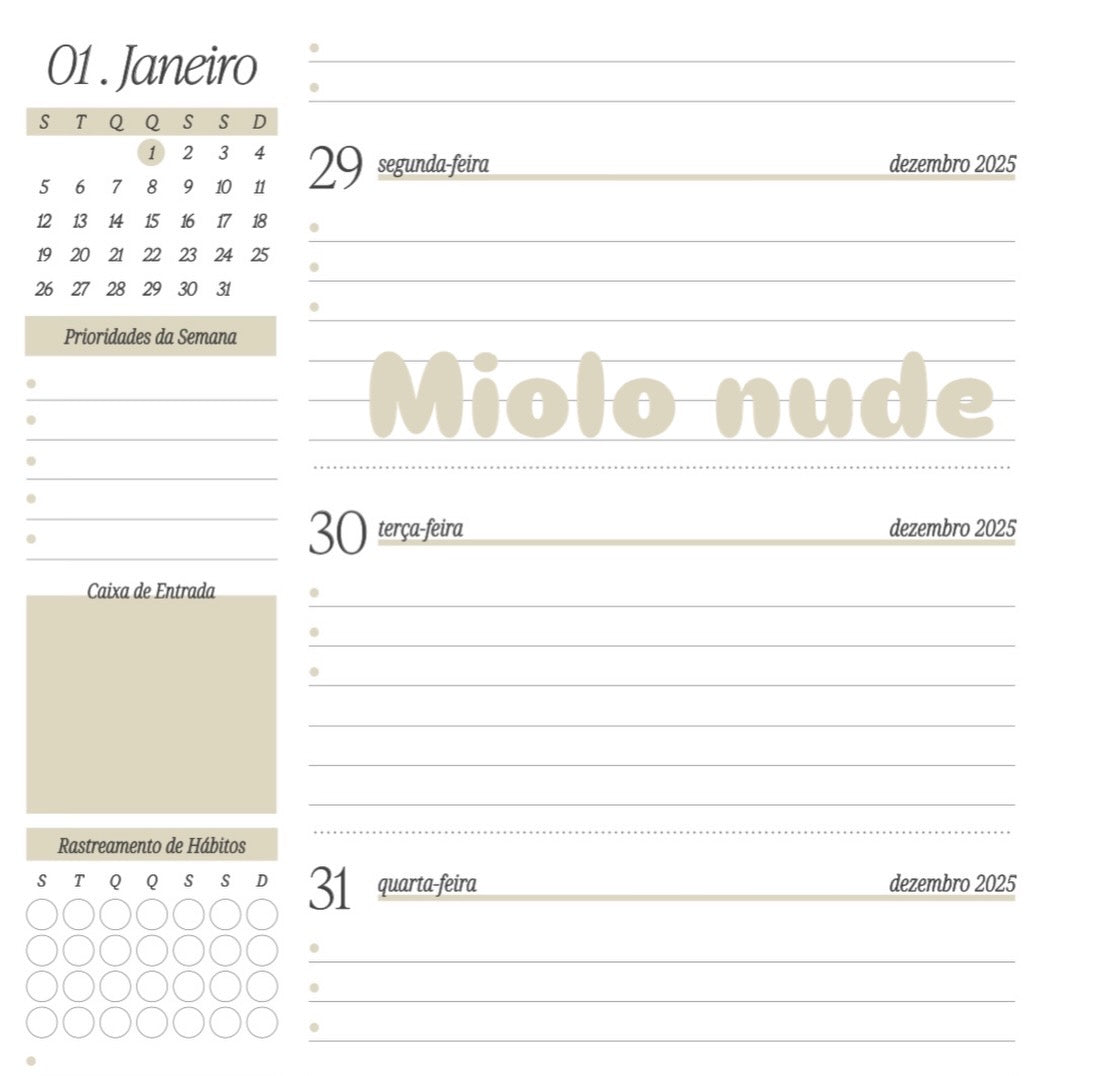 Planner 2026 - Anêmona